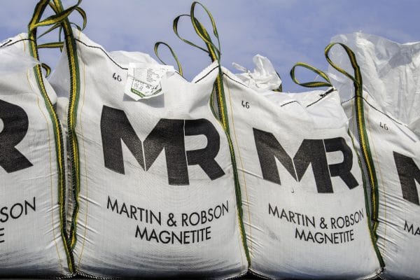 Martin & Robson magnetite delivery